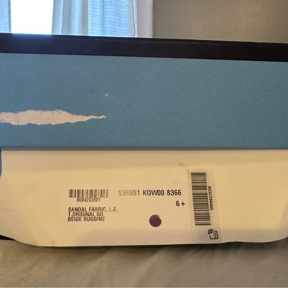 SOLD!!! GUCCI X LA DODGERS Monogram Mules with  LA GUCCI x MLB NEW BOX & COVER - Picture 12 of 16